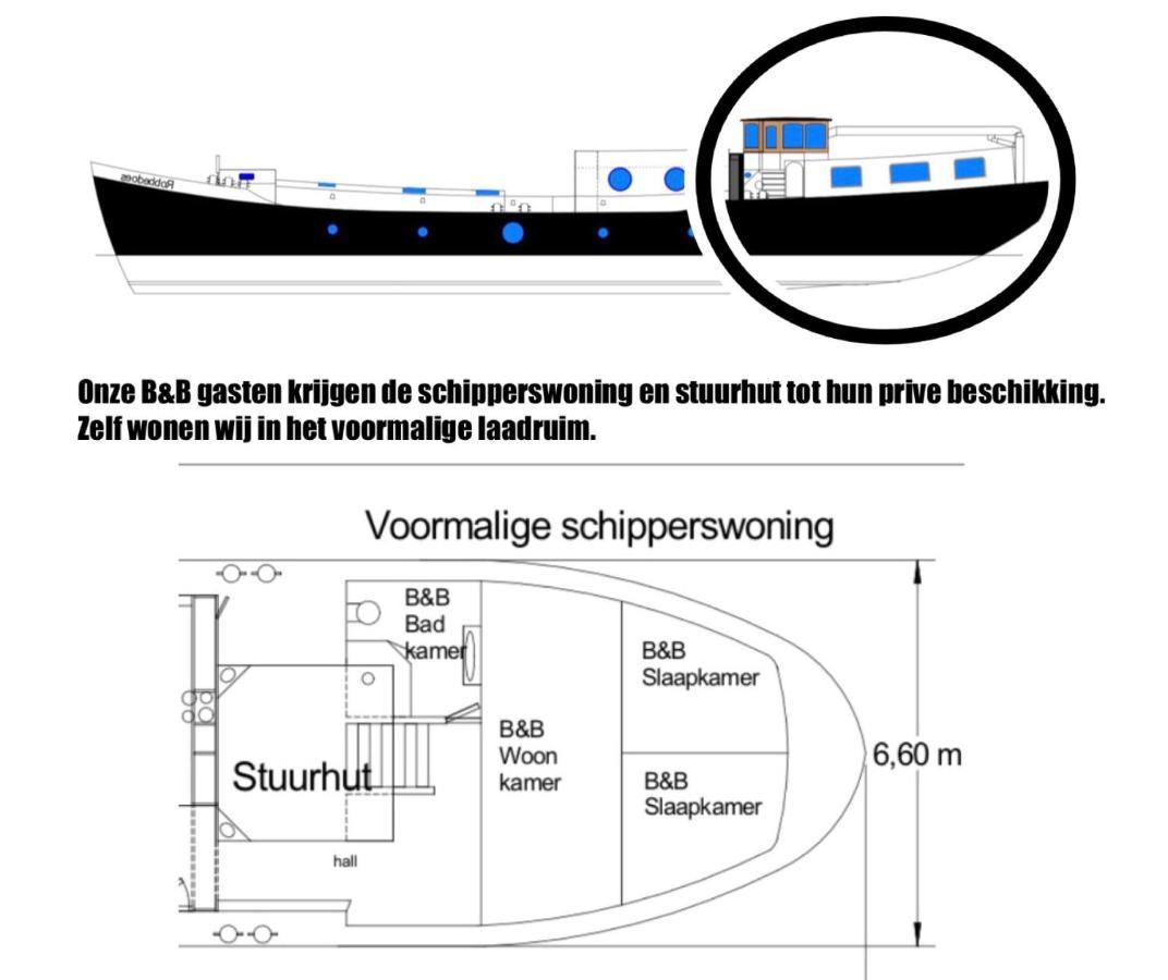 B&B Woonschip Robbedoes Amersfoort Exterior photo
